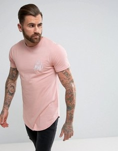 Розовая футболка Kings Will Dream - Розовый