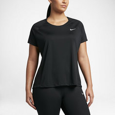 Женская беговая футболка Nike Dry Miler (большие размеры)