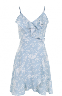 Мини-платье с цветочным принтом и оборками Denim&amp;Supply by Ralph Lauren