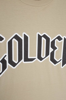 Хлопковая футболка Golden Goose