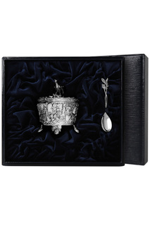 Солонка "Охотничья-Глухарь" Аргента