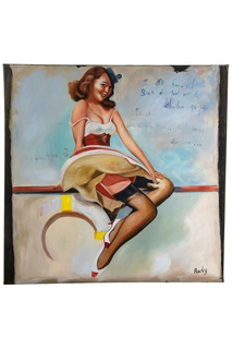 Картина "Ретро 60-х годов" JANE AND JACK ART STUDIO