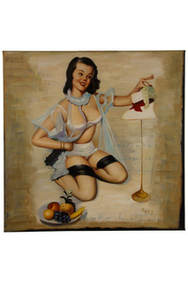 Картина "Ретро 60-х годов" JANE AND JACK ART STUDIO