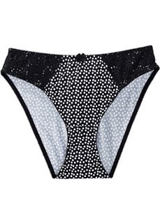 Элегантные трусики (черный) Bonprix