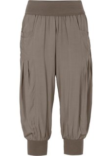 Брюки длиной 3/4 (серо-коричневый) Bonprix