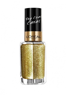 Верхнее покрытие LOreal Paris Top Coat, оттенок 910, Золотой карат, 5 мл