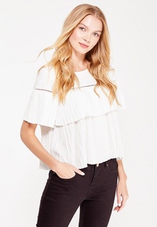 Футболка LOST INK PLEATED FRILL TOP