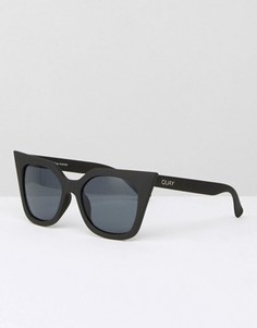 Солнцезащитные очки кошачий глаз Quay Australia Harper - Черный