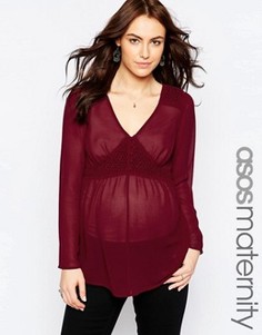 Блузка для беременных ASOS Maternity - Красный