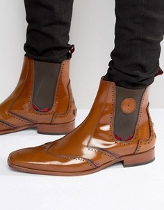Кожаные ботинки челси Jeffery West Scarface - Рыжий