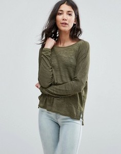 Легкий лонгслив Vero Moda - Зеленый