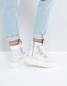 Ботинки на шнуровке с люверсами Puma x Fenty By Rihanna - Белый