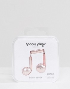 Наушники цвета розового золота Happy Plugs - Мульти