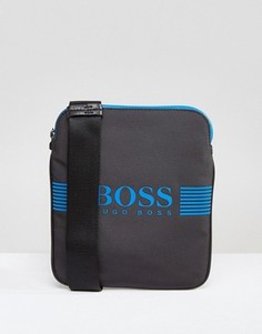 Серая сумка для путешествий с логотипом BOSS Green by Hugo Boss - Серый