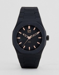 Черные часы D1 Milano Rose Collection - Черный