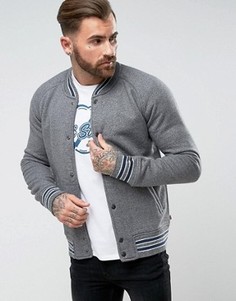 Флисовый бомбер Levis - Серый