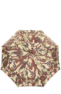 Зонт-трость с камуфляжным принтом Pasotti Ombrelli