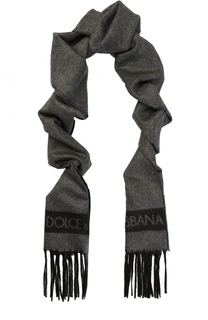 Шарф из смеси шелка и кашемира Dolce &amp; Gabbana