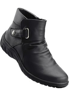 Ботинки, широкая стопа (черный) Bonprix