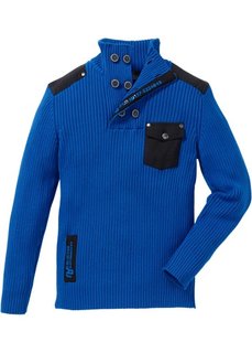 Пуловер (лазурный) Bonprix