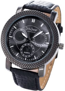 Мужские наручные часы (черный) Bonprix