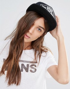 Женская пляжная бейсболка с принтом звезд Vans - Черный