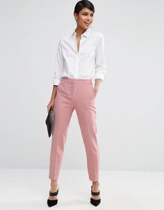Приталенные брюки ASOS Premium - Розовый