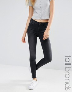 Зауженные джинсы New Look Tall - Черный