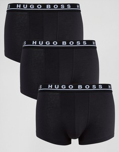 Набор из 3 черных трусов BOSS Black By Hugo Boss - Черный