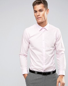 Узкая розовая рубашка Burton Menswear - Розовый