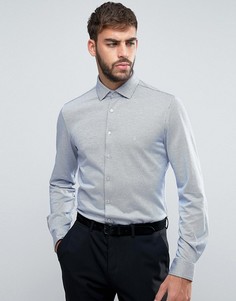 Строгая трикотажная рубашка скинни Calvin Klein - Белый