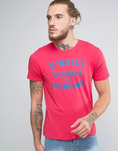 Фирменная футболка ONeill - Розовый Oneil