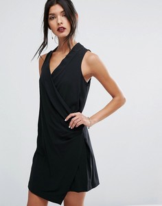 Черное платье мини без рукавов BCBGeneration - Черный