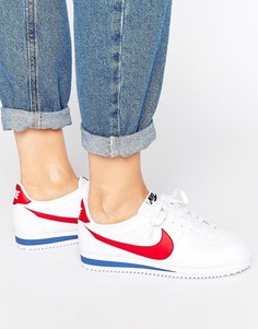 Кожаные кроссовки в стиле ретро Nike Classic Cortez - Мульти