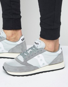 Серые винтажные кроссовки Saucony Jazz Original S70321-9 - Серый