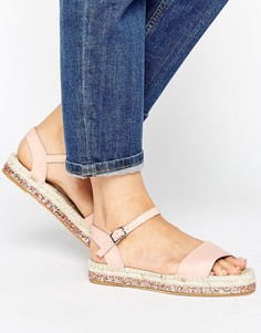 Сандалии-эспадрильи ASOS JOLENE - Розовый