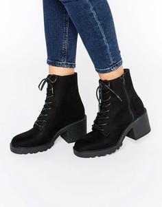 Ботинки на шнуровке ASOS RANA - Черный