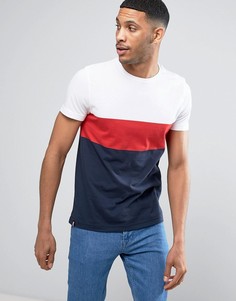 Футболка колор блок Tommy Hilfiger - Темно-синий