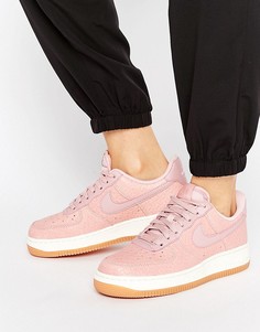 Розовые кроссовки Nike Air Force 1 Premium - Розовый