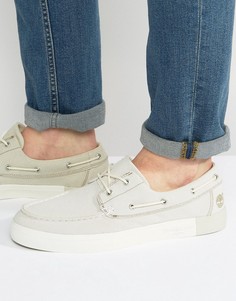 Парусиновые мокасины Timberland Newport Bay - Серый