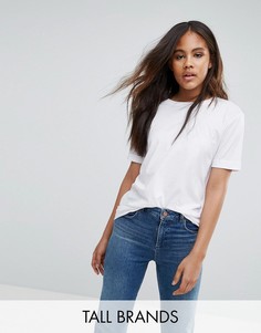 Футболка бойфренда New Look Tall - Белый