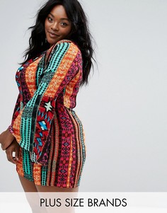 Ромпер с принтом Alice & You - Мульти