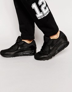 Черные кроссовки Nike Air Max 90 Essential 537384-090 - Черный