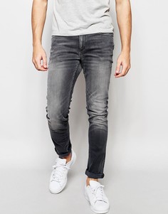 Серые эластичные джинсы скинни Jack & Jones - Серый