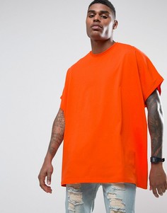 Оранжевая oversize-футболка ASOS - Оранжевый