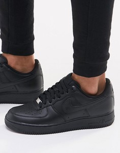 Черные кроссовки Nike Air Force 1 07 315122-001 - Черный