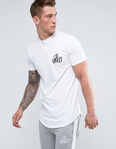 Белая обтягивающая футболка Bee Inspired - Белый
