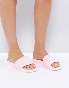 Розовые сандалии с логотипом Slydes Cali - Розовый