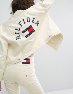 Спортивная куртка в стиле 90-х Tommy Jeans - Желтый
