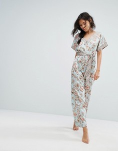 Пижамный комбинезон с цветочным принтом New Look - Мульти